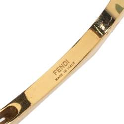 مملوكة مسبقًا سوار فندي باغويت إينامل عنابي مقاس صغير (سمول)