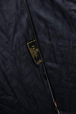 Pre Owned Fendi Black Zucca Folding Umbrella