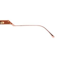 Pre Owned Fendi Tropical Shine FF 0316/S Aviator Sunglasses