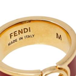 مملوكة مسبقًا دبلة فندي أف إيز فندي إيناميل أحمر مقاس متوسط