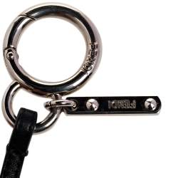 Pre Owned Fendi Multicolor Fur and Leather Karlito Bag Charm