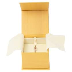 Pre Owned Fendi Rose Gold Tone Baguette Ring L