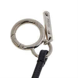 Pre Owned Fendi Multicolor Fur and Leather Karlito Bag Charm 
