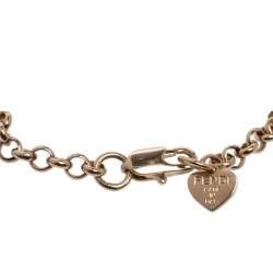 Pre Owned سوار فندي FF I.D  ذهبي اللون