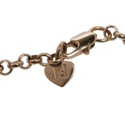 Pre Owned سوار فندي FF I.D  ذهبي اللون