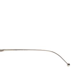 Fendi Silver/Pink Glitter FF 0355/S Rimless Cat Eye Sunglasses