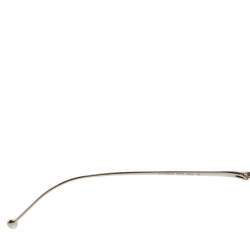 Fendi Silver/Pink Glitter FF 0355/S Rimless Cat Eye Sunglasses