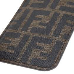 Fendi Tobacco Zucca Coated Canvas iPhone 4/5 Case