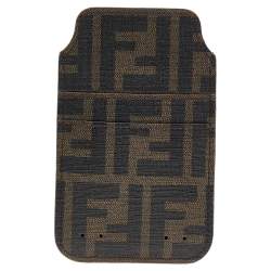 Fendi Tobacco Zucca Coated Canvas iPhone 4/5 Case