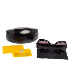 Fendi Black FS5143 Oval Sunglasses