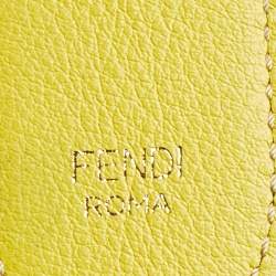 Pre Owned Fendi Beige/Brown Python Strap You Shoulder Strap