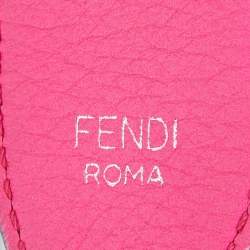 Pre Owned Fendi Multicolor Python Strap You Shoulder Bag Strap