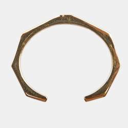 Fendi Burgundy Enamel Baguette Bracelet S