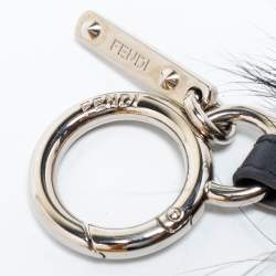 Fendi Multicolor Fur and Leather Comet Bug Bag Charm