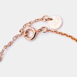 مملوكة مسبقًا سوار فندي إف فندي لون ذهبي مزخرف كريستال