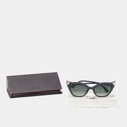 Fendi Grey / Green Gradient FF 0357/G/S Iridia Cat-Eye Sunglasses