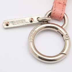 Fendi Pink Fox Fur Pom Pom Bag Charm