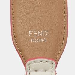 Pre Owned حمالة حقيبة كتف فندي يو حمالة مرصعة جلد متعددة  الألوان