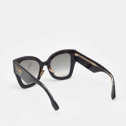 Fendi Black FF043/G/S Square Oversized Sunglasses