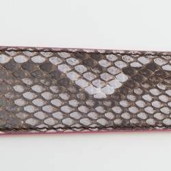 Fendi Multicolor Python Strap You Shoulder Bag Strap