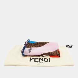 Fendi Multicolor FF Print Silk Stole 