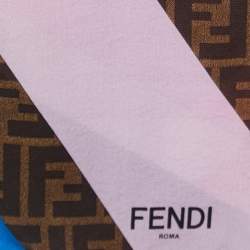 Fendi Multicolor FF Print Silk Stole 