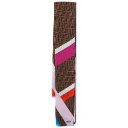 Fendi Multicolor FF Print Silk Stole 