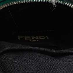 Fendi Multicolor Leather, Fur and Nylon Micro Monster Backpack Bag Charm