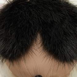 Pre Owned Fendi Multicolor Fur and Leather Karlito Bag Charm
