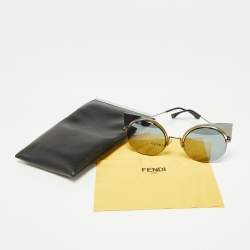 Fendi Gunmetal/Grey FF0177/S Cat-Eye Sunglasses