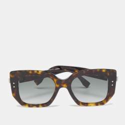 Fendi Brown Tortoise Gradient FF0267/S Square Sunglasses