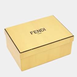 Fendi Red/Green Fox Fur Alphabet Pom-Pom Bag Charm