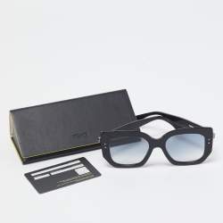 مملوكة مسبقًا Fendi Black Gradient FF0267/S Peekaboo Square Sunglasses