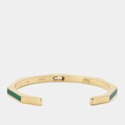 Pre Owned سوار فدي باغيت فضي اللون مفتوح