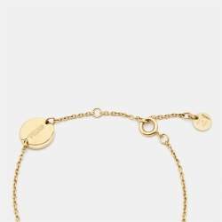 Fendi F is Fendi Crystals Gold Tone Bracelet