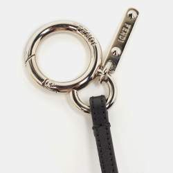 Pre Owned Fendi Multicolor Mink Fur and Leather Karlito Bag Charm