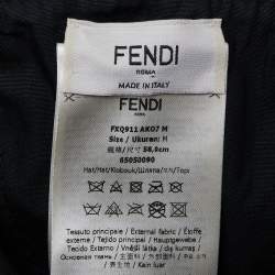 Pre Owned Fendi Brown FF Zucca Canvas Bucket Hat M