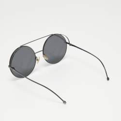 مملوكة مسبقًا Fendi Black FF 0285/S Round Sunglasses