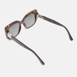 Pre Owned Fendi Brown/Black Gradient FF 0267/S Peekaboo Rectangle Sunglasses