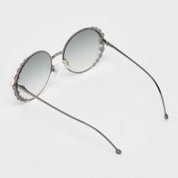 Fendi Black Gradient FF0295/S Pearl Round Sunglasses