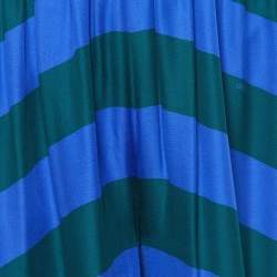 Fendi Multicolor Silk Palazzo Pants S 