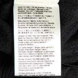 Pre Owned Fendi Black Monogram Jacquard Knit Pullover Jumper M