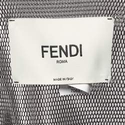 Fendi Zucca Mesh Sheer Jacket M