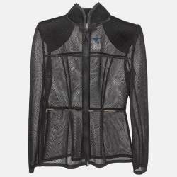 Fendi Zucca Mesh Sheer Jacket M