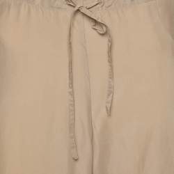 Fendi Beige Silk Trouser M