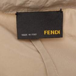 Fendi Beige Silk Trouser M