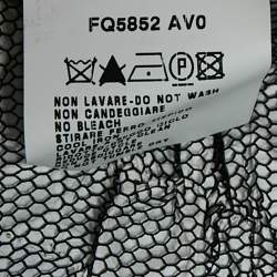 Fendi Black/White Mesh Textured Short Skirt S