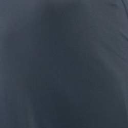 Fendi Navy Blue Jersey Tie-Up Detail Wrap Skirt M