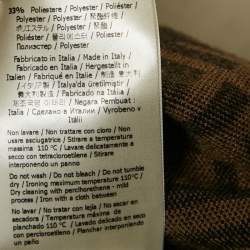 Pre Owned Fendi Brown FF Patterned Knit Jumper XS