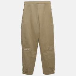 Fendi Beige Cotton Drill Cargo Pants S